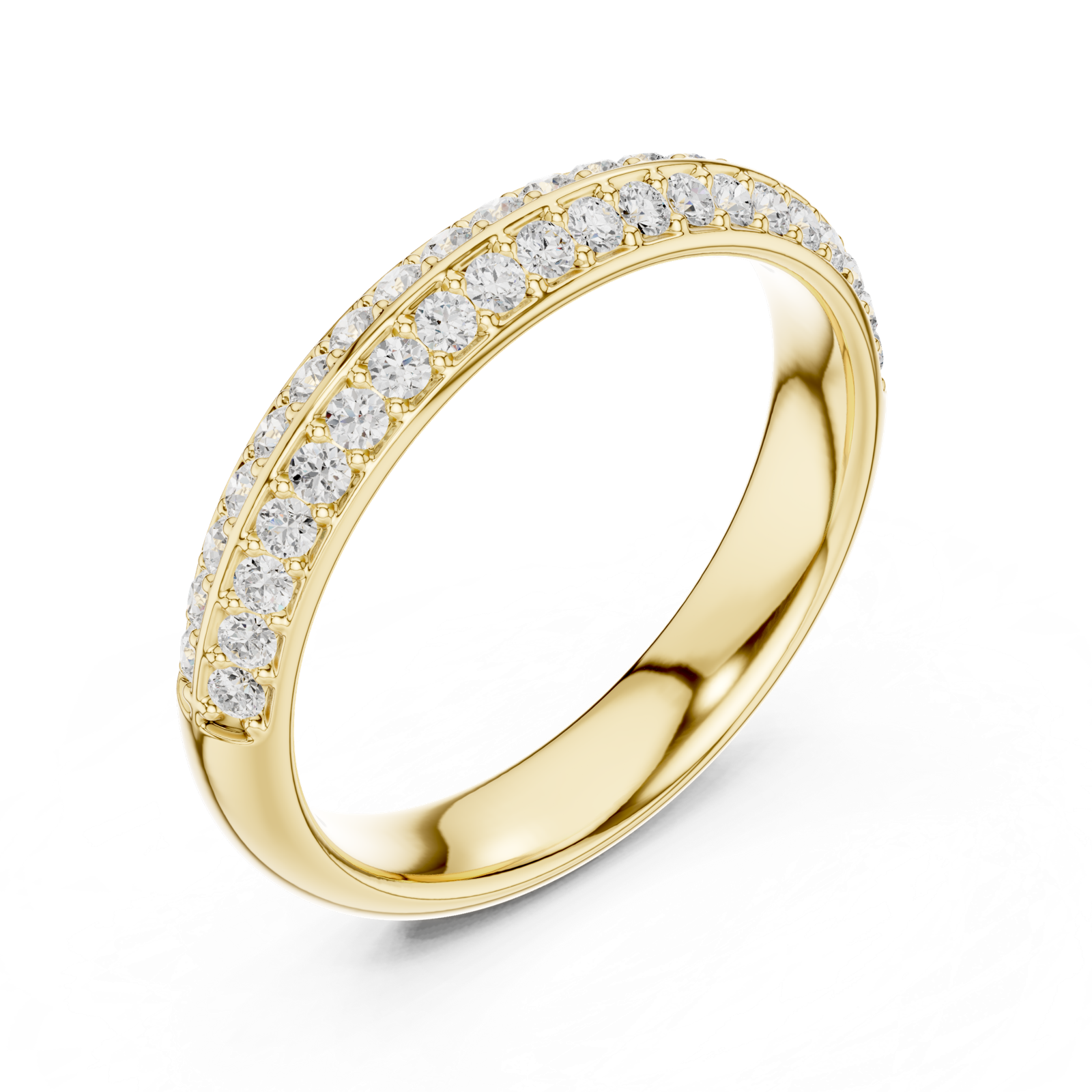 Gold Ring DDLR-575, Yellow Gold, view 2