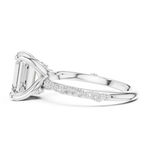 Gold Ring DDLR-963, White Gold, view 3