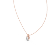 Gold Pendant GPD-0039, Rose Gold, view 2