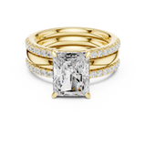 Gold Ring DDLR-950, Yellow Gold, view 4