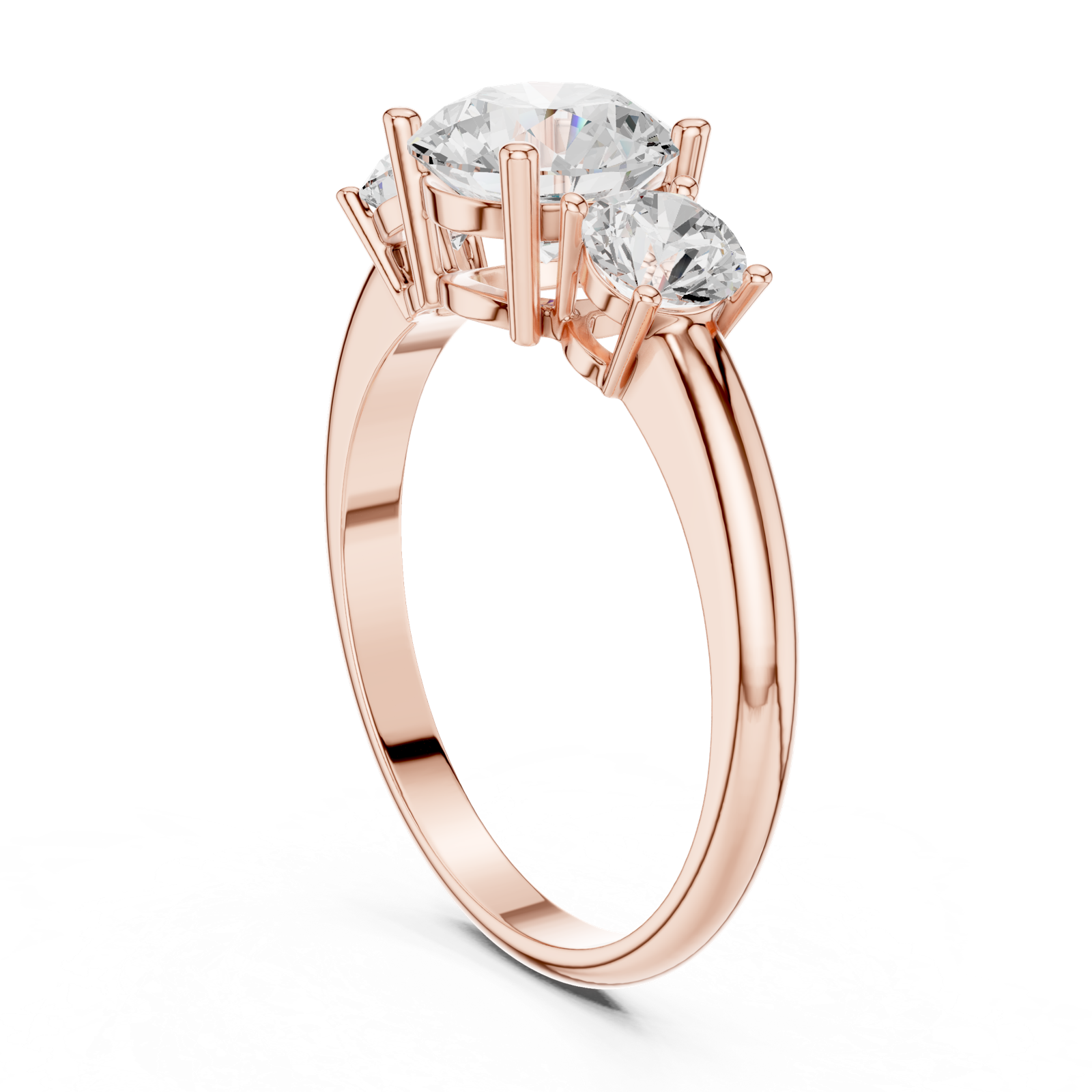 Gold Ring DDLR-1099, Rose Gold, view 1