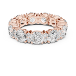 Gold Ring DDLR-707, Rose Gold, view 4