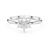 Gold Ring 1 (447), White Gold, view 4