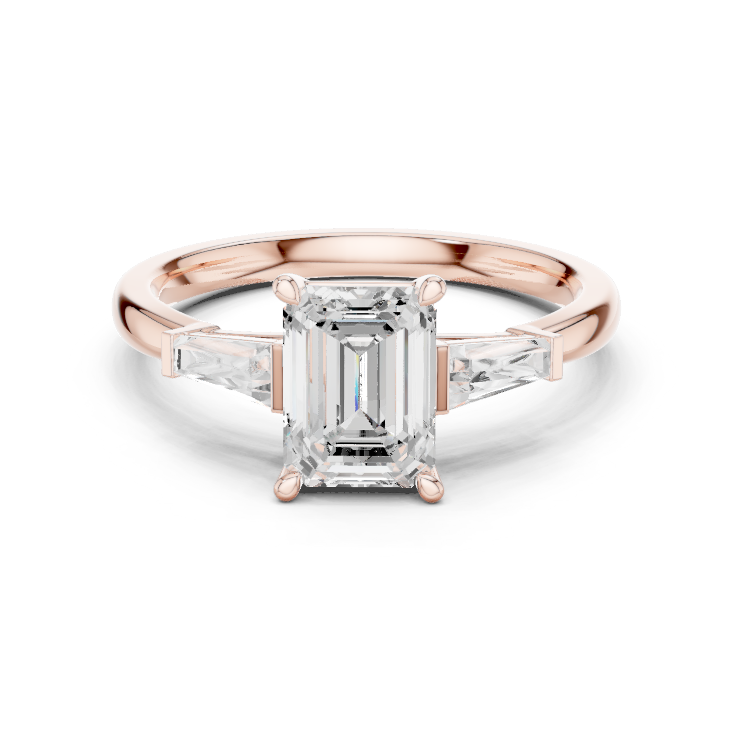 Gold Ring DDLR-922, Rose Gold
