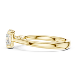 Gold Ring DDLR-630, Yellow Gold, view 3