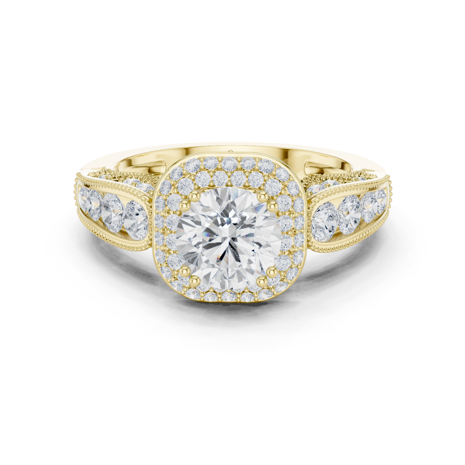 Gold Ring DDLR-776, Yellow Gold