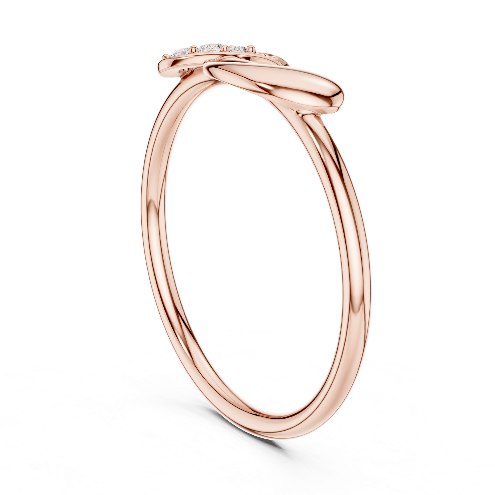 Gold Ring SBWR(40), Rose Gold