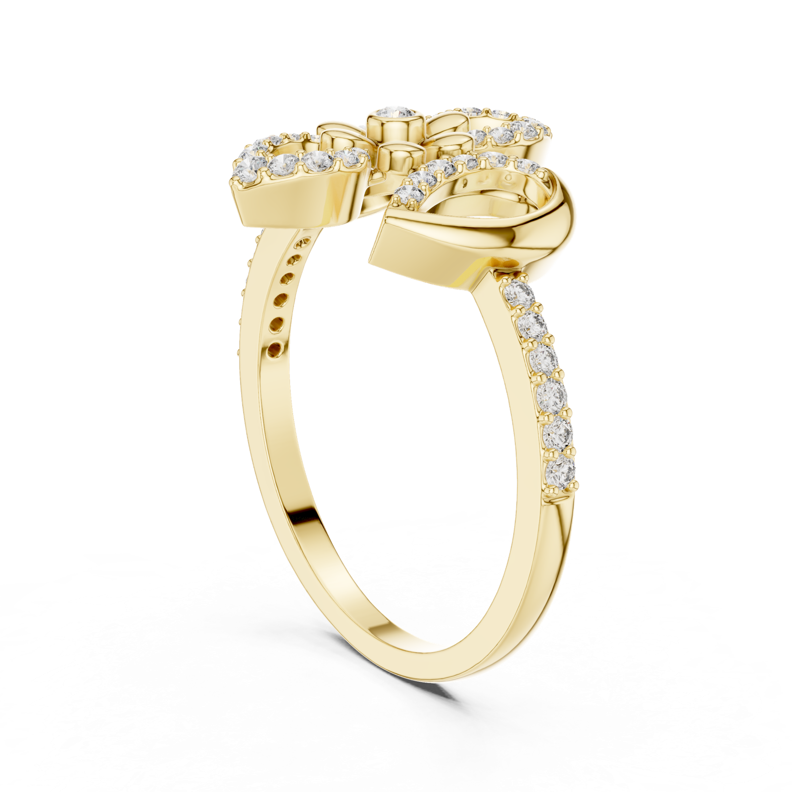 Gold Ring LR-01 (57), Yellow Gold