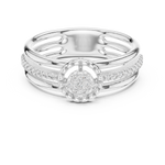 Gold Ring 12-10060@L, White Gold