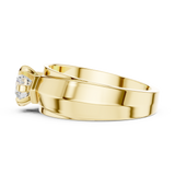 Gold Men's Ring GGR-0024, Yellow Gold, view 3