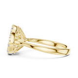 Gold Ring DDLR-781, Yellow Gold, view 3