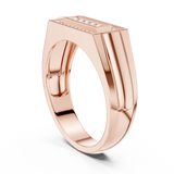 Gold Ring DR-6266, Rose Gold