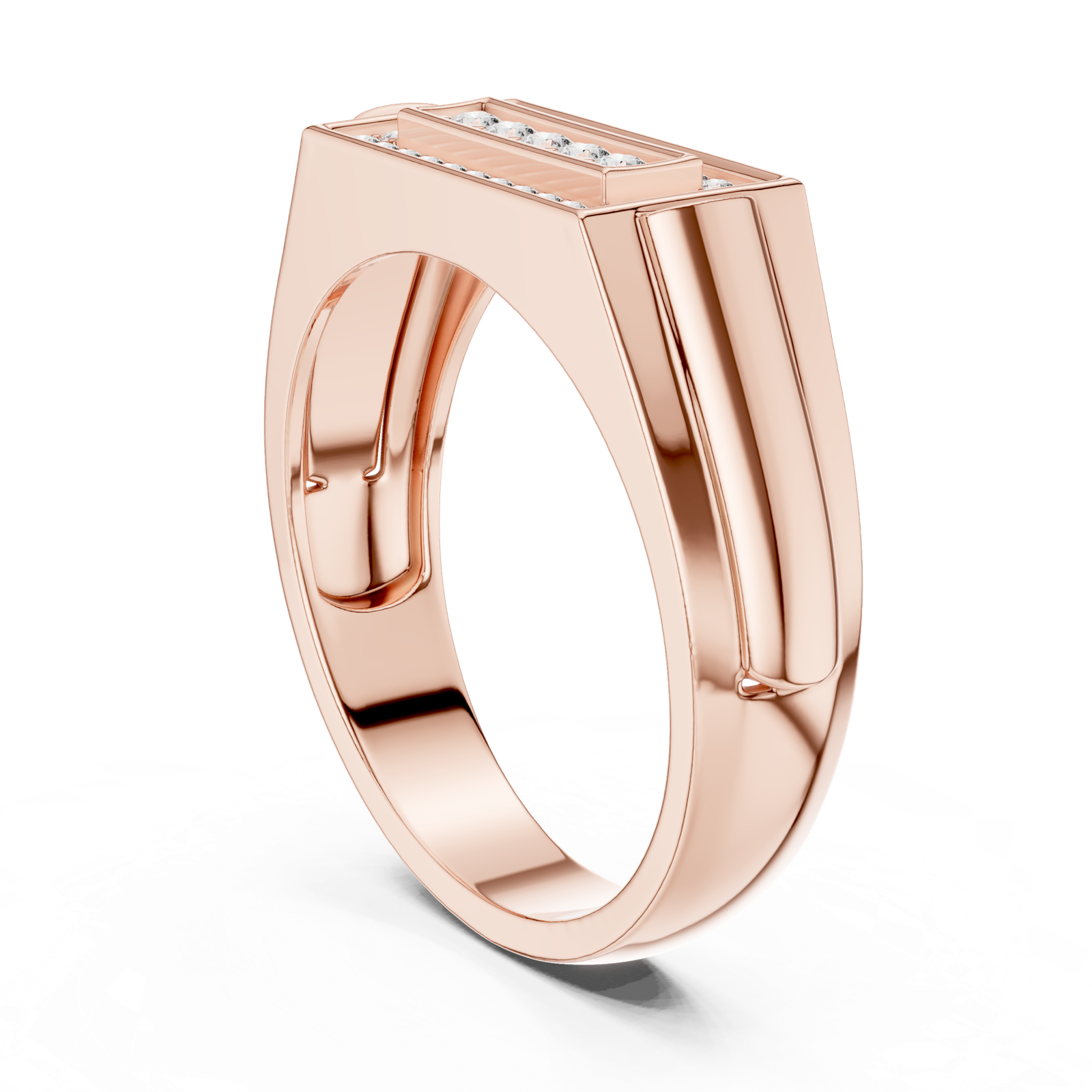 Gold Ring DR-6266, Rose Gold