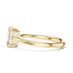 Gold Ring DDLR-802, Yellow Gold, view 3