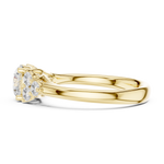 Gold Ring DDLR-678, Yellow Gold, view 3