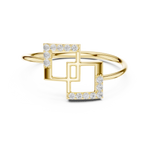 Gold Ring 1 (111), Yellow Gold, view 4