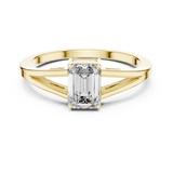 Gold Ring AVBLR-128, Yellow Gold, view 4