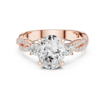 Gold Ring DDLR-1036, Rose Gold