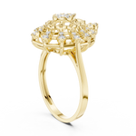 Gold Ring DDLR-822, Yellow Gold, view 1