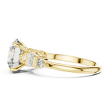 Gold Ring DDLR-157, Yellow Gold, view 3