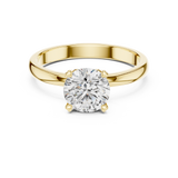 Gold Ring LR-0010, Yellow Gold, view 4
