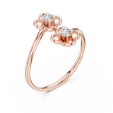 Gold Ring 12-10027@L, Rose Gold, view 2