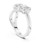 Gold Ring DDLR-485, White Gold