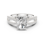 Gold Ring DDLR-733, White Gold