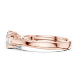 Gold Ring DDLR-815, Rose Gold, view 3