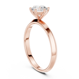 Gold Ring DDLR-766, Rose Gold, view 1