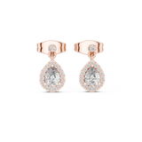Gold Earrings 3-10004E_113_M, Rose Gold, view 4