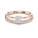 Gold Ring DDLR-832, Rose Gold
