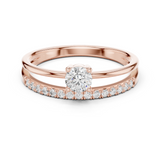 Gold Ring DDLR-832, Rose Gold