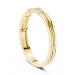Gold Ring DDLR-709, Yellow Gold, view 1