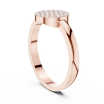 Gold Ring DDLR-584, Rose Gold