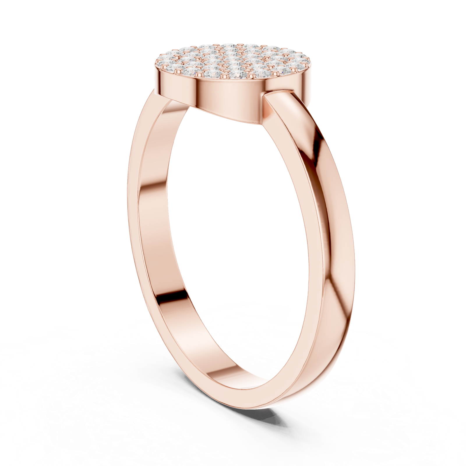 Gold Ring DDLR-584, Rose Gold
