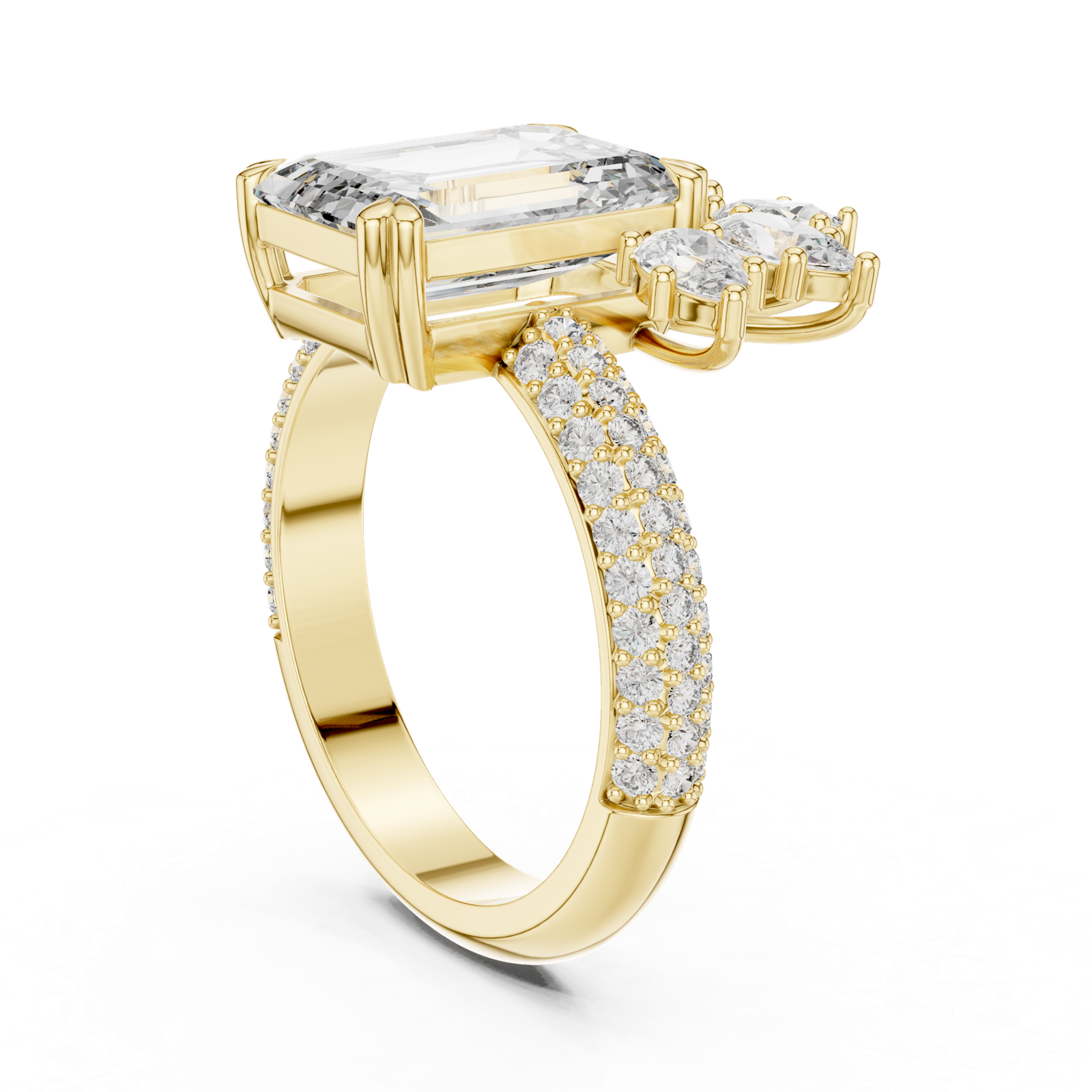 Gold Pendant 9-10029L_25, Yellow Gold, view 1