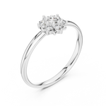 Gold Ring 1 (262), White Gold, view 2