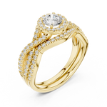 Gold Ring LR-0268, Yellow Gold, view 2