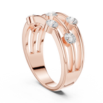 Gold Ring DDLR-464, Rose Gold