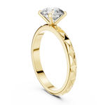 Gold Ring LR-0020, Yellow Gold, view 1