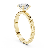 Gold Ring LR-0020, Yellow Gold, view 1