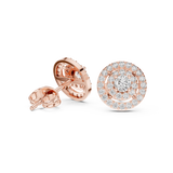 Gold Earrings 3-10008E_120_A_S, Rose Gold, view 1