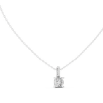 Gold Pendant GPD-0071, White Gold, view 1