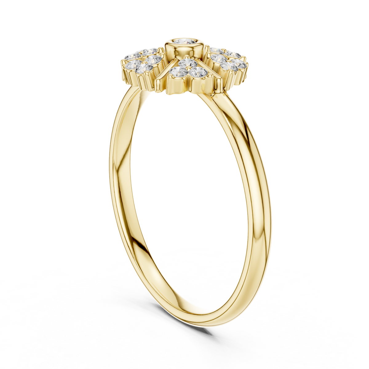 Gold Ring 1 (413), Yellow Gold, view 1