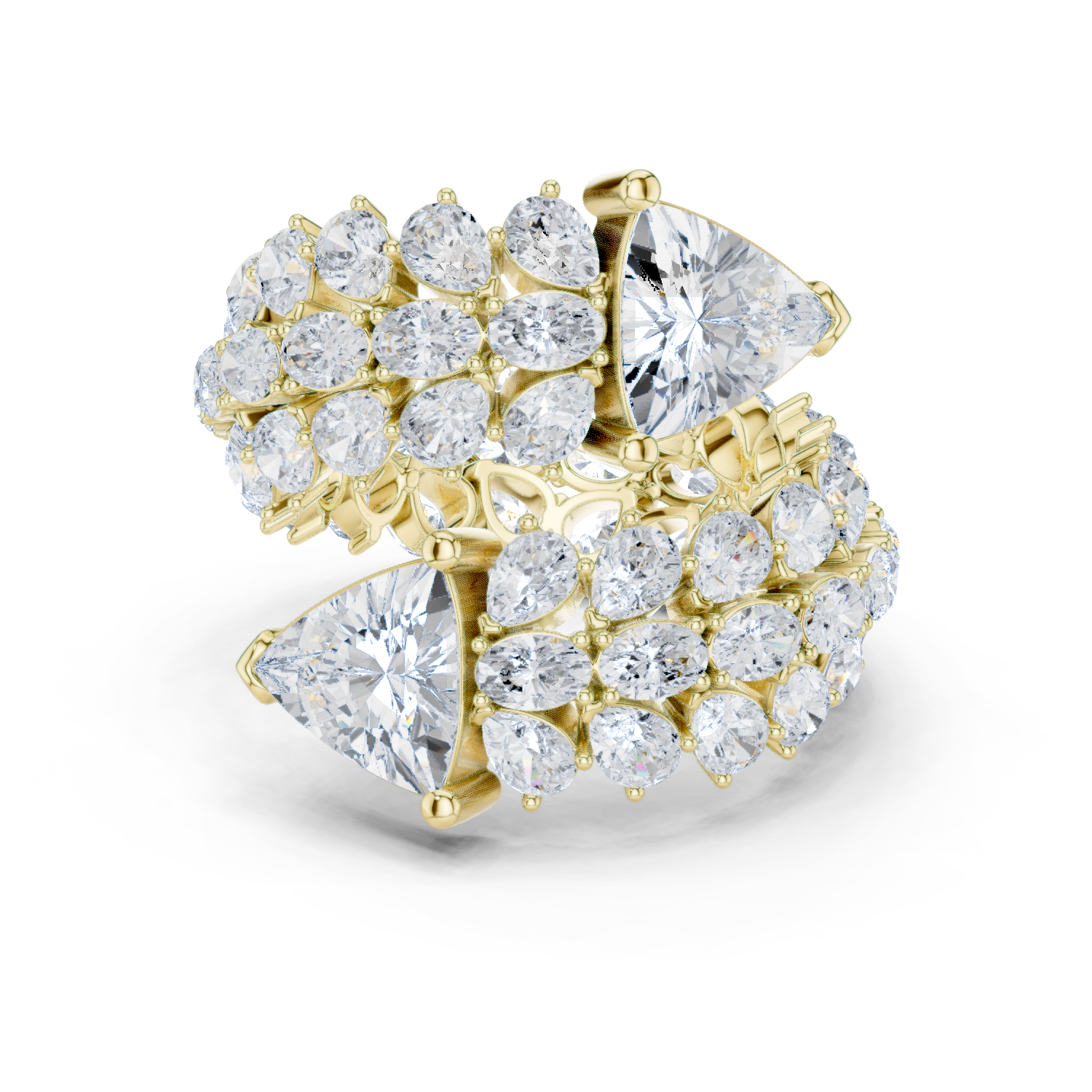 Gold Ring DDLR-845, Yellow Gold