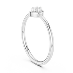 Gold Ring LR-01 (96), White Gold