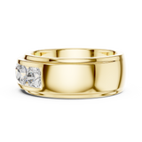 Gold Ring L03-1176, Yellow Gold, view 3