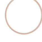 Gold Necklace GNK-0042, Rose Gold, view 2