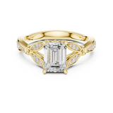 Gold Ring DDLR-933, Yellow Gold, view 4